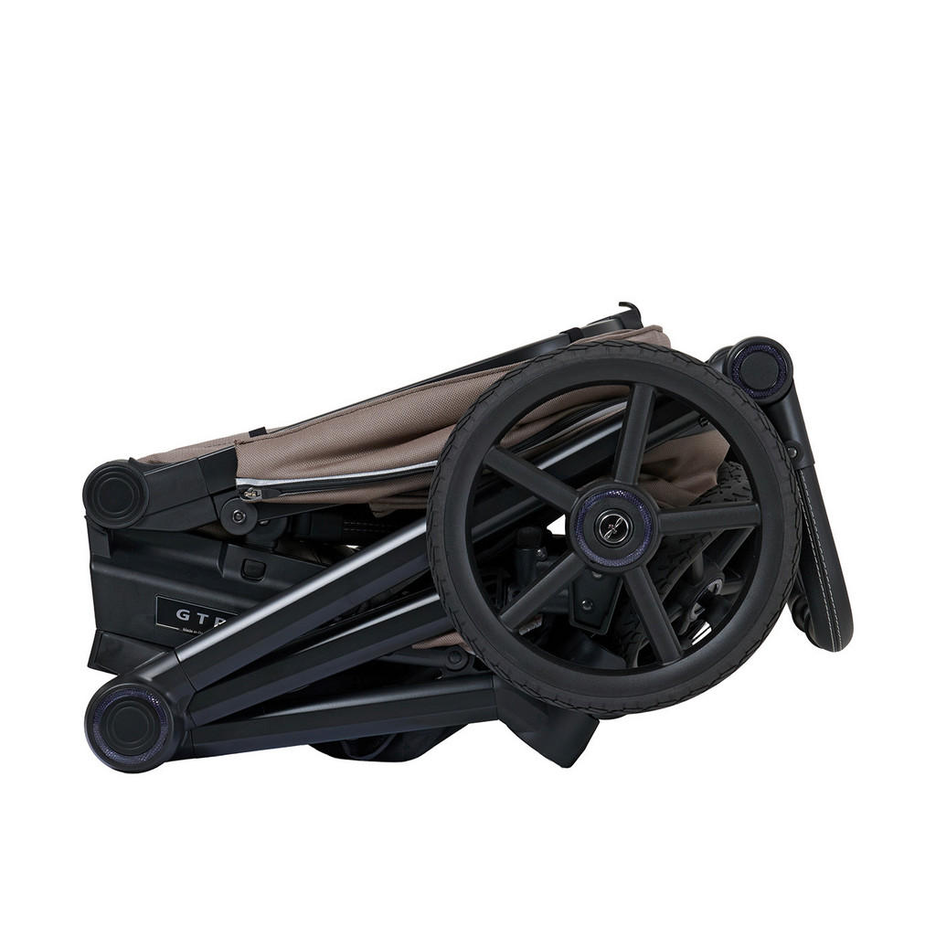 Thumbnail - Hartan Kinderwagenset IVY GTR Outdoor, Cappuccino, Textil, 3-teilig, 58x119x94 cm, EN 1888, UV 50+, AZO-frei, Made in Ge...