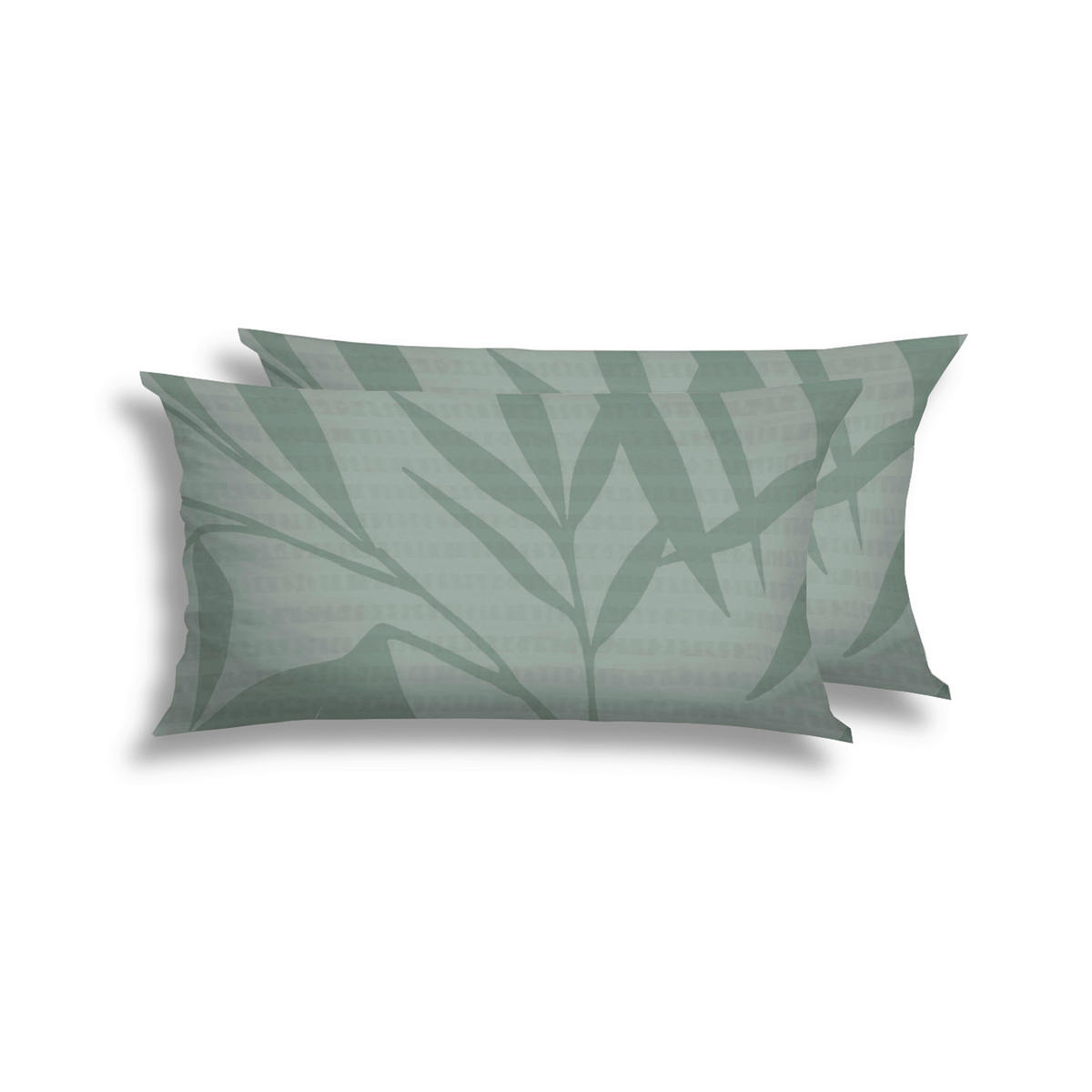 KOPFPOLSTERBEZUG 40/80 cm  - Salbeigrün, Design, Textil (40/80cm) - Florella