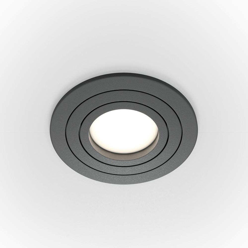 DECKENLEUCHTE  9,2/2,5 cm    - Schwarz, Modern, Metall (9,2/2,5cm) - MAYTONI