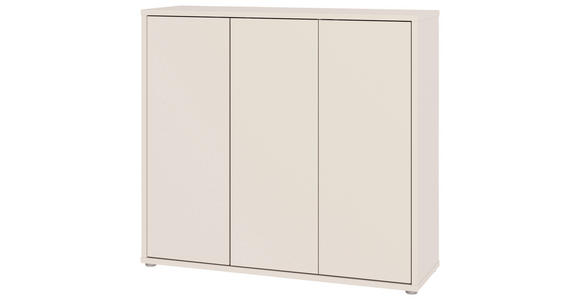SCHUHSCHRANK Alice Springs  in 109,2/99,1/34,9 cm  - Sandfarben/Grau, MODERN, Holzwerkstoff/Kunststoff (109,2/99,1/34,9cm) - Xora