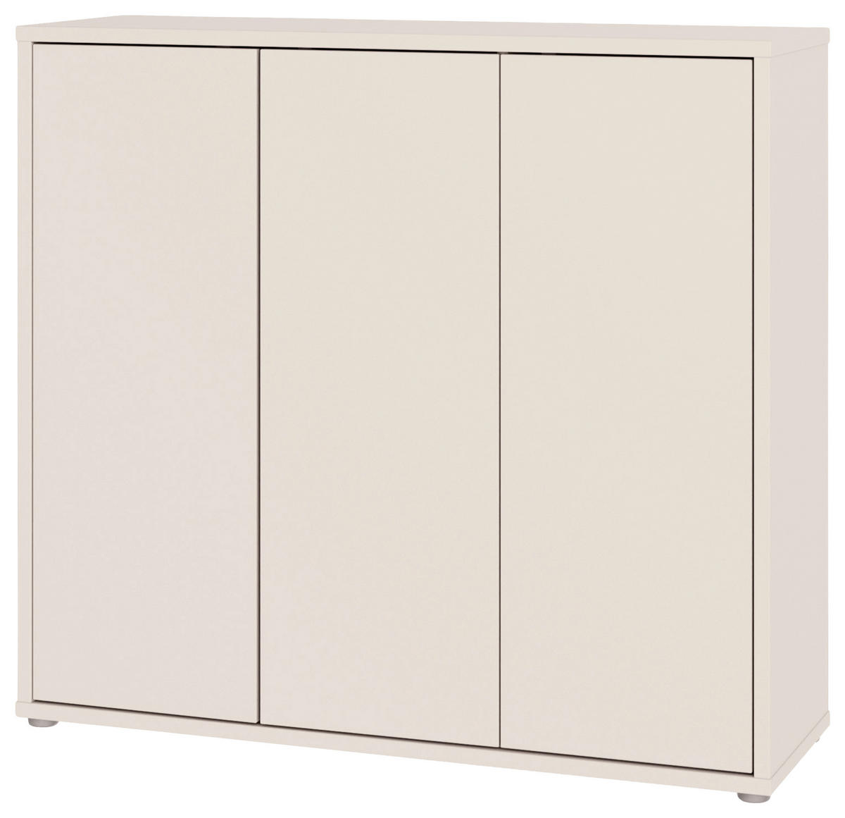 SCHUHSCHRANK Sandfarben  - Sandfarben/Grau, MODERN, Holzwerkstoff/Kunststoff (109,2/99,1/34,9cm) - Carryhome