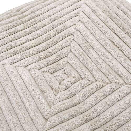HOCKER in Textil Creme  - Creme, KONVENTIONELL, Textil (65/45/65cm) - MID.YOU