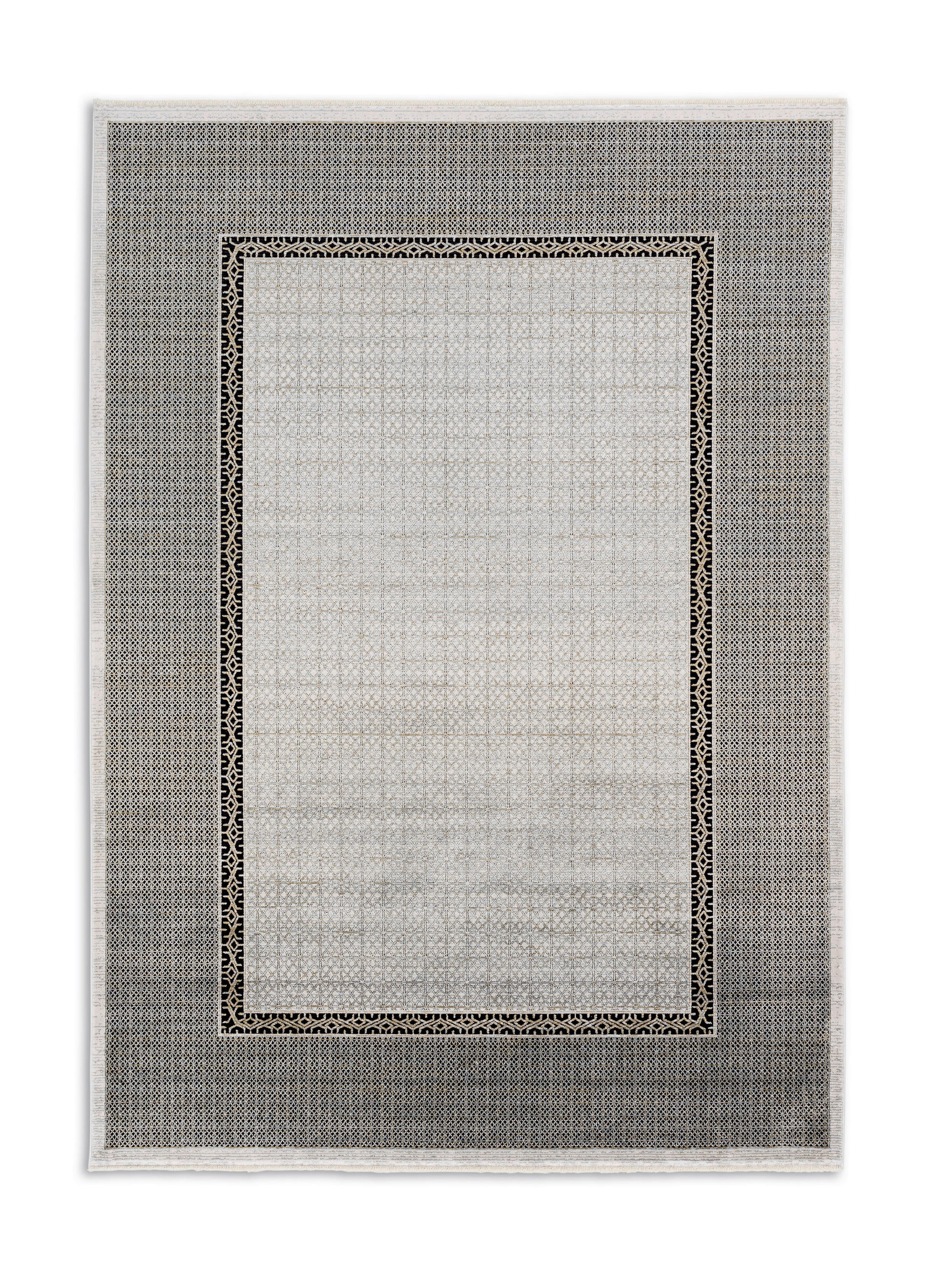 WEBTEPPICH 200/290 cm Grau, Silberfarben rechteckig  - Silberfarben/Grau, Design, Textil (200/290cm) - Astra