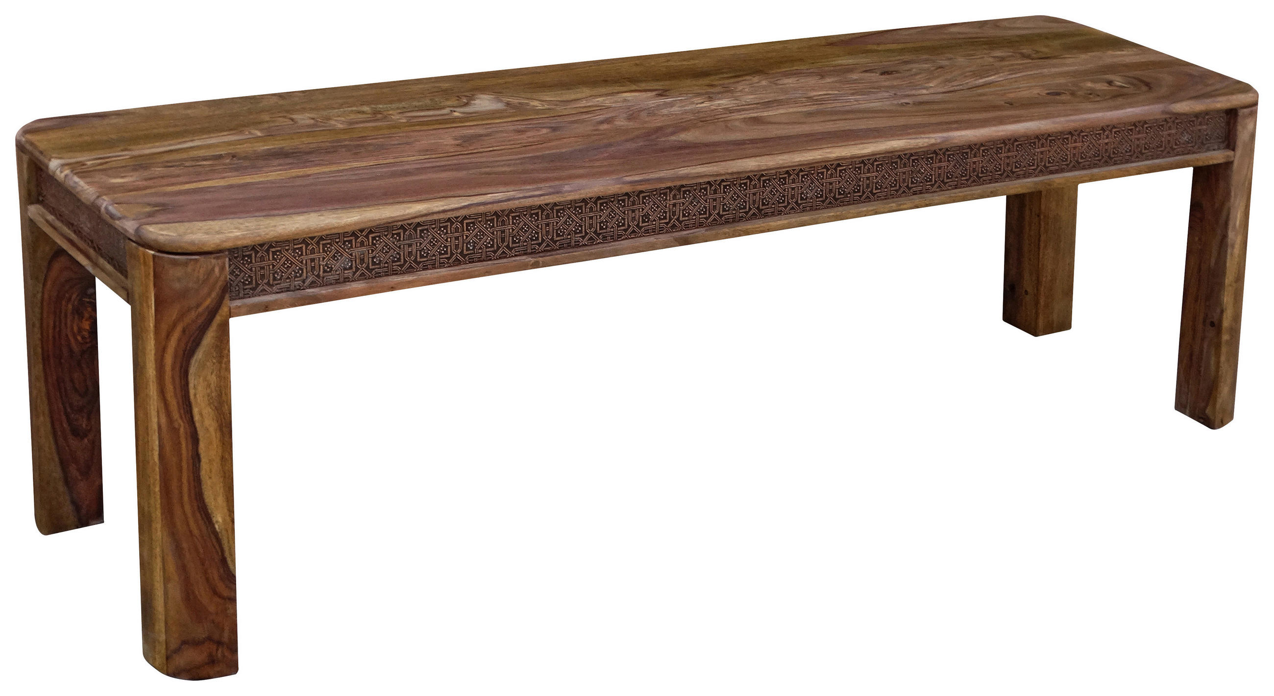 LAVICA, drevo, 145/45/40 cm - farba indického palisandra, Lifestyle, drevo (145/45/40cm) - Landscape