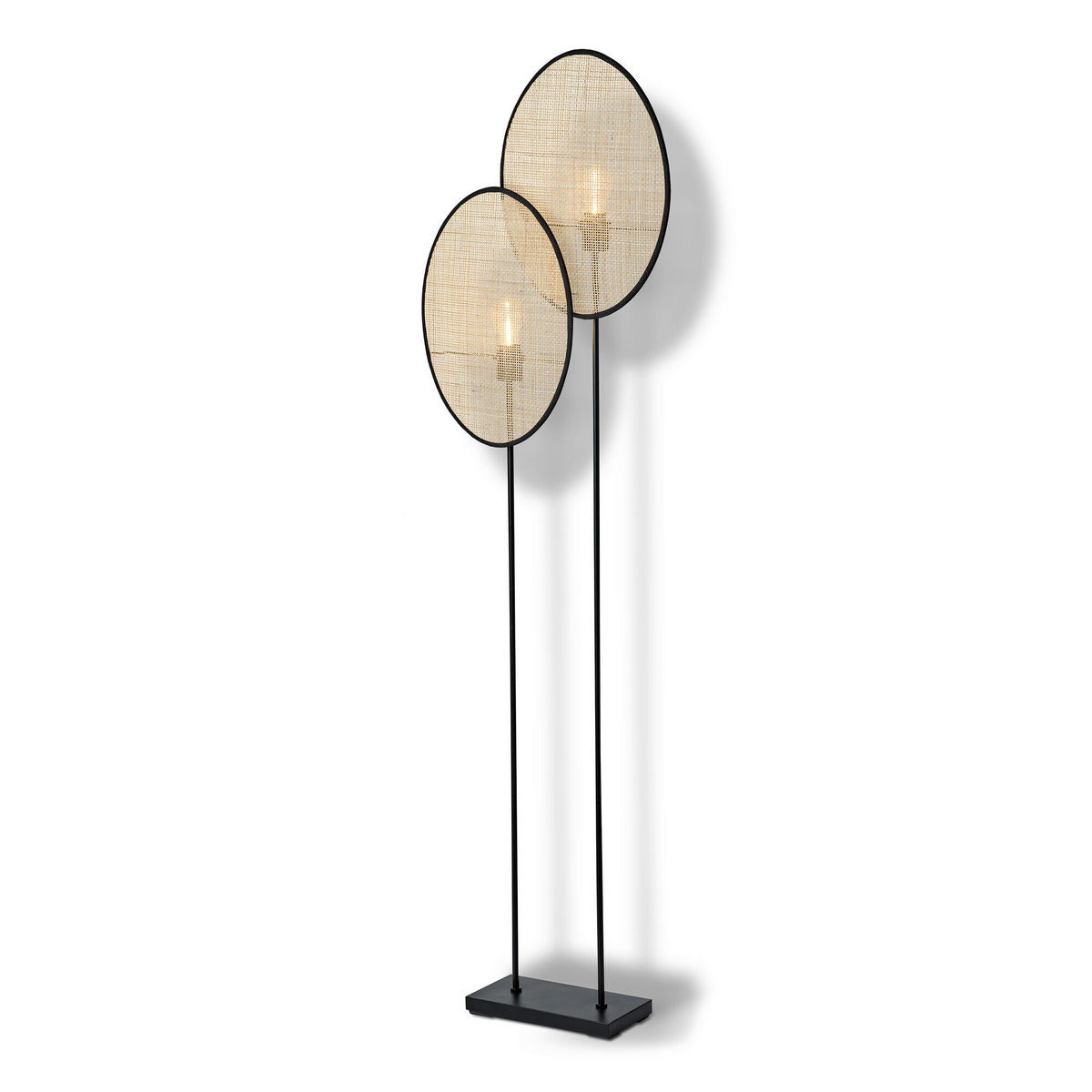 STEHLEUCHTE 52/15/170 cm   - Beige, Basics, Holz/Metall (52/15/170cm) - Osram