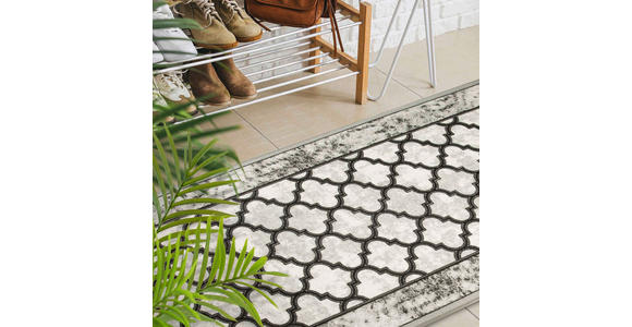 WEBTEPPICH 80/150 cm Grau - Grau, Design, Kunststoff/Textil (80/150cm) - Novel