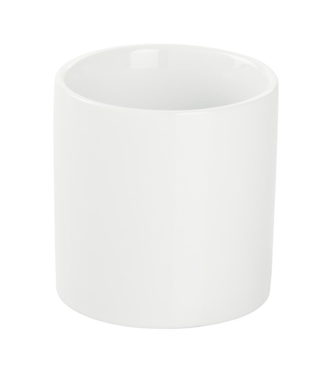 SUPORT PERIUTA DINTI ceramică  - alb, Basics, ceramică (8/8cm) - Sadena