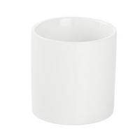 ZAHNPUTZBECHER Keramik  - Weiß, Basics, Keramik (8/8cm) - Sadena