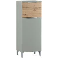 HIGHBOARD Smilla  in 40,3/109,6/31,9 cm  - Eichefarben/Pastellgrün, MODERN, Holzwerkstoff/Kunststoff (40,3/109,6/31,9cm) - Stylife