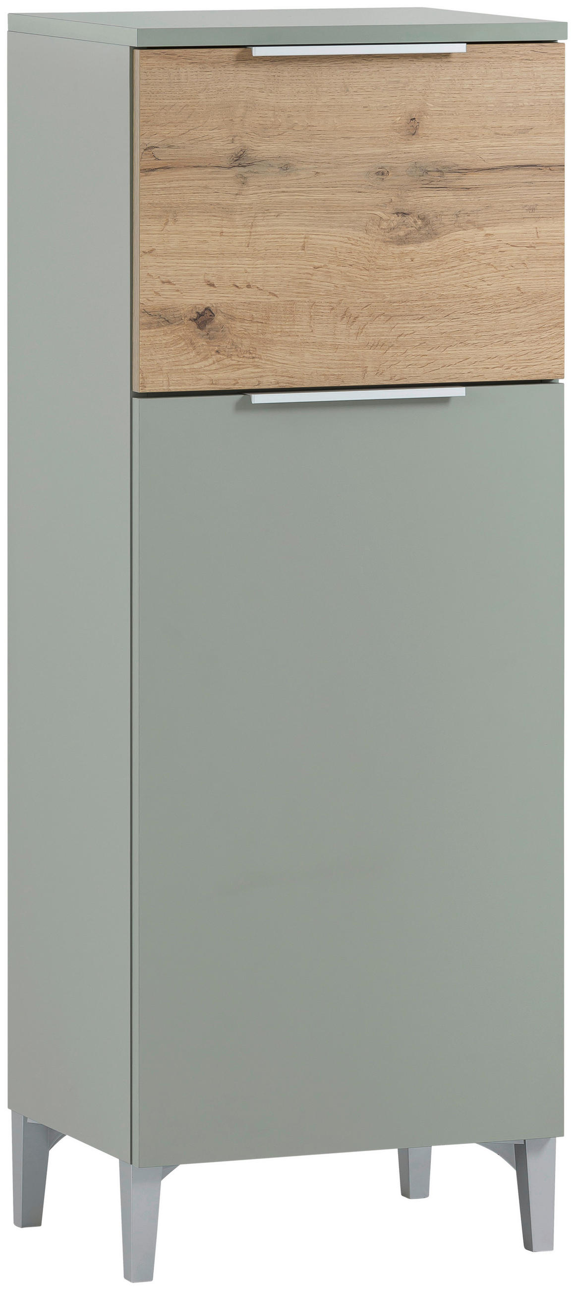 HIGHBOARD Smilla  in 40,3/109,6/31,9 cm  - Eichefarben/Pastellgrün, MODERN, Holzwerkstoff/Kunststoff (40,3/109,6/31,9cm) - Stylife