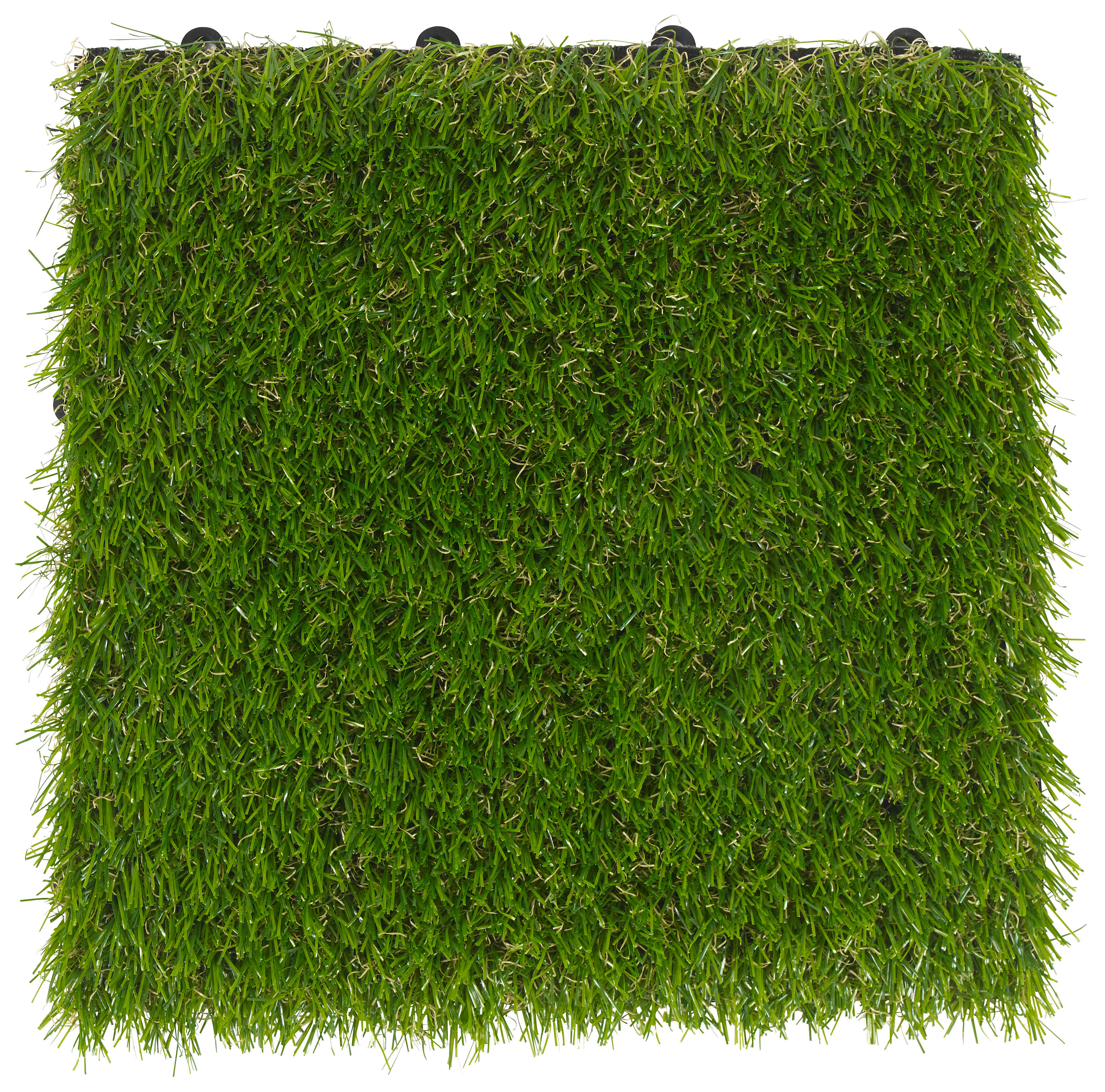 PLOČICA ZA TERASU - zelena, Design, plastika (30,5/30,5/2,9cm) - Ambia Garden