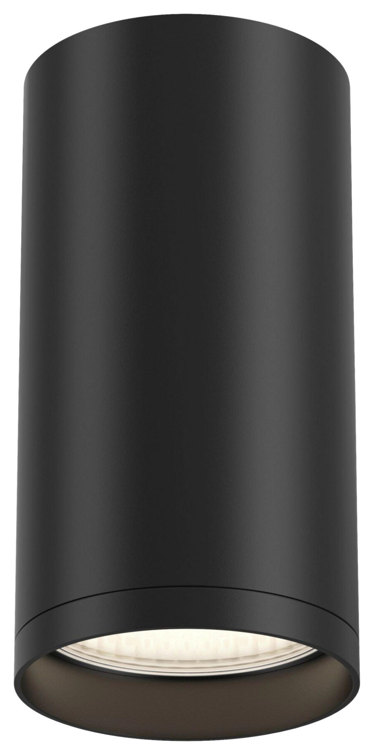 DECKENLEUCHTE 5,2/10/5,2 cm   - Schwarz, Basics, Metall (5,2/10/5,2cm) - MAYTONI
