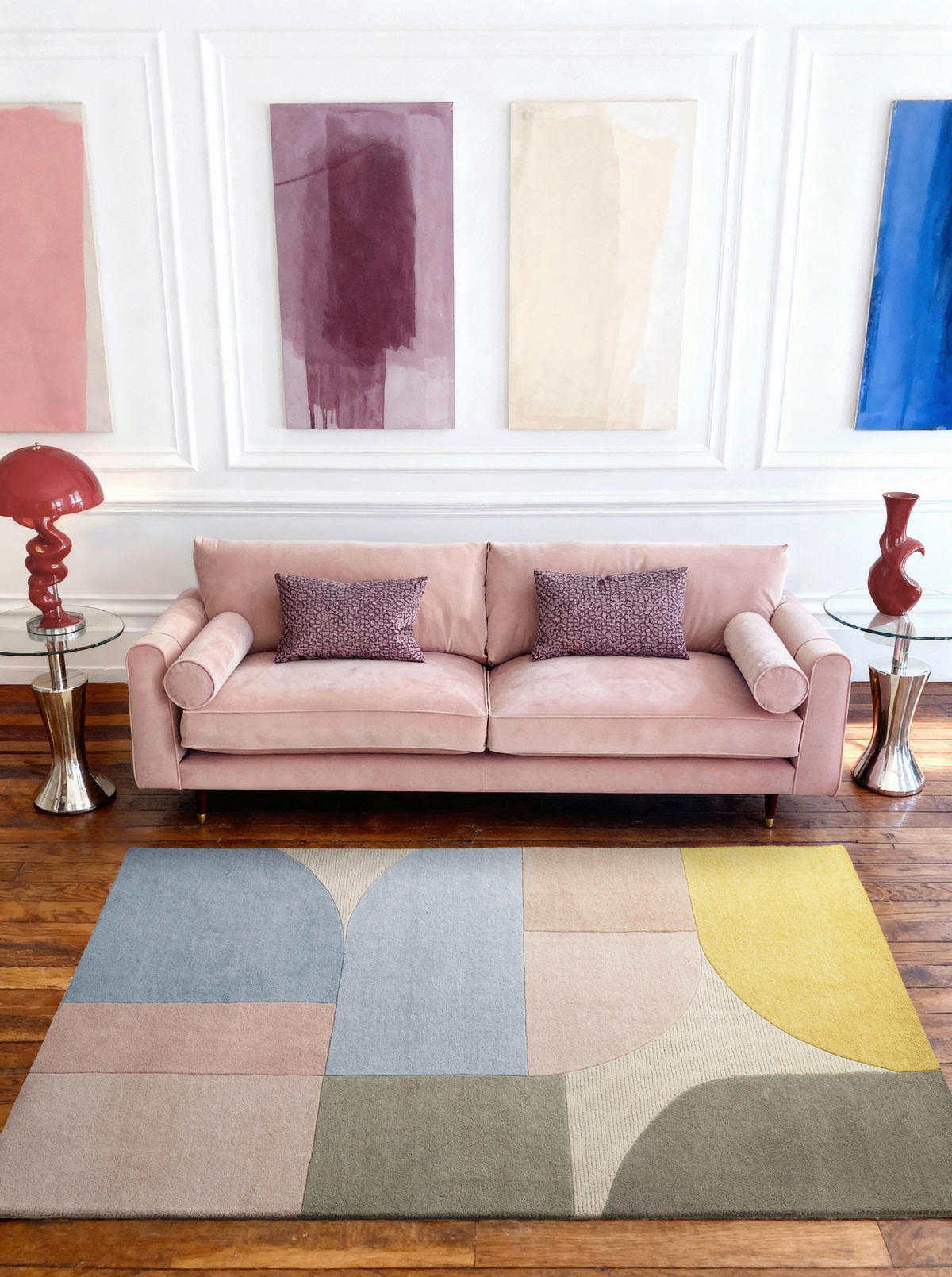 WOLLTEPPICH 120/170 cm Westminster Piccadilly Creme, Multicolor rechteckig  - Multicolor/Creme, Basics, Textil (120/170cm) - Ted Baker