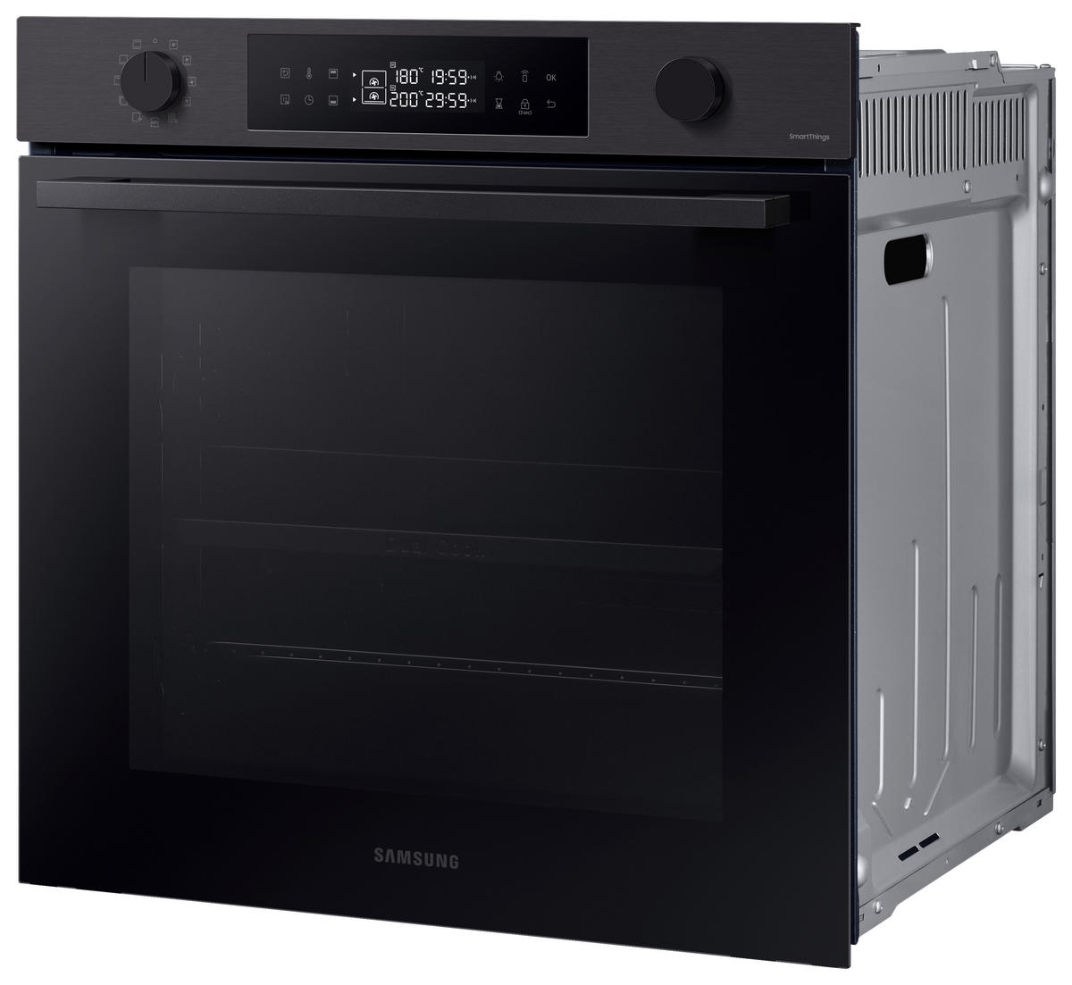 BACKOFEN NV7B4455UAB/U3  - Schwarz, Design, Glas/Metall (59,5/59,5/57,1cm) - Samsung
