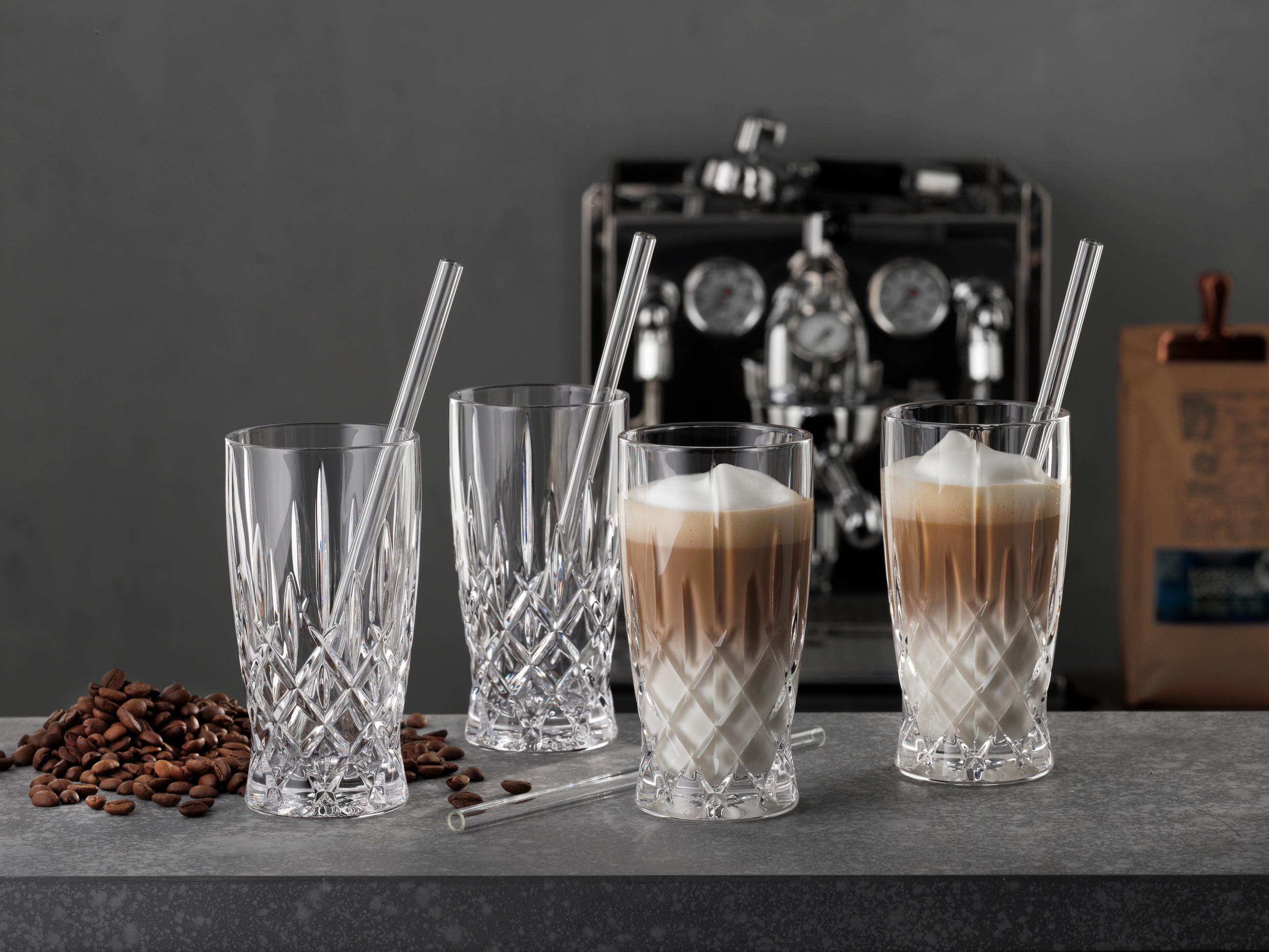 LATTE-MACCHIATO-GLAS - Basics, Glas (7,5/14,6/7,5cm) - Nachtmann