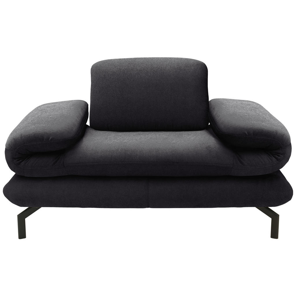 Thumbnail - Looks by W.Joop Sessel Looks Xiii, Anthrazit, Textil, Uni, 139x83x98 cm, Made in EU, FSC Mix, Wohnzimmer, Sessel, Polste...
