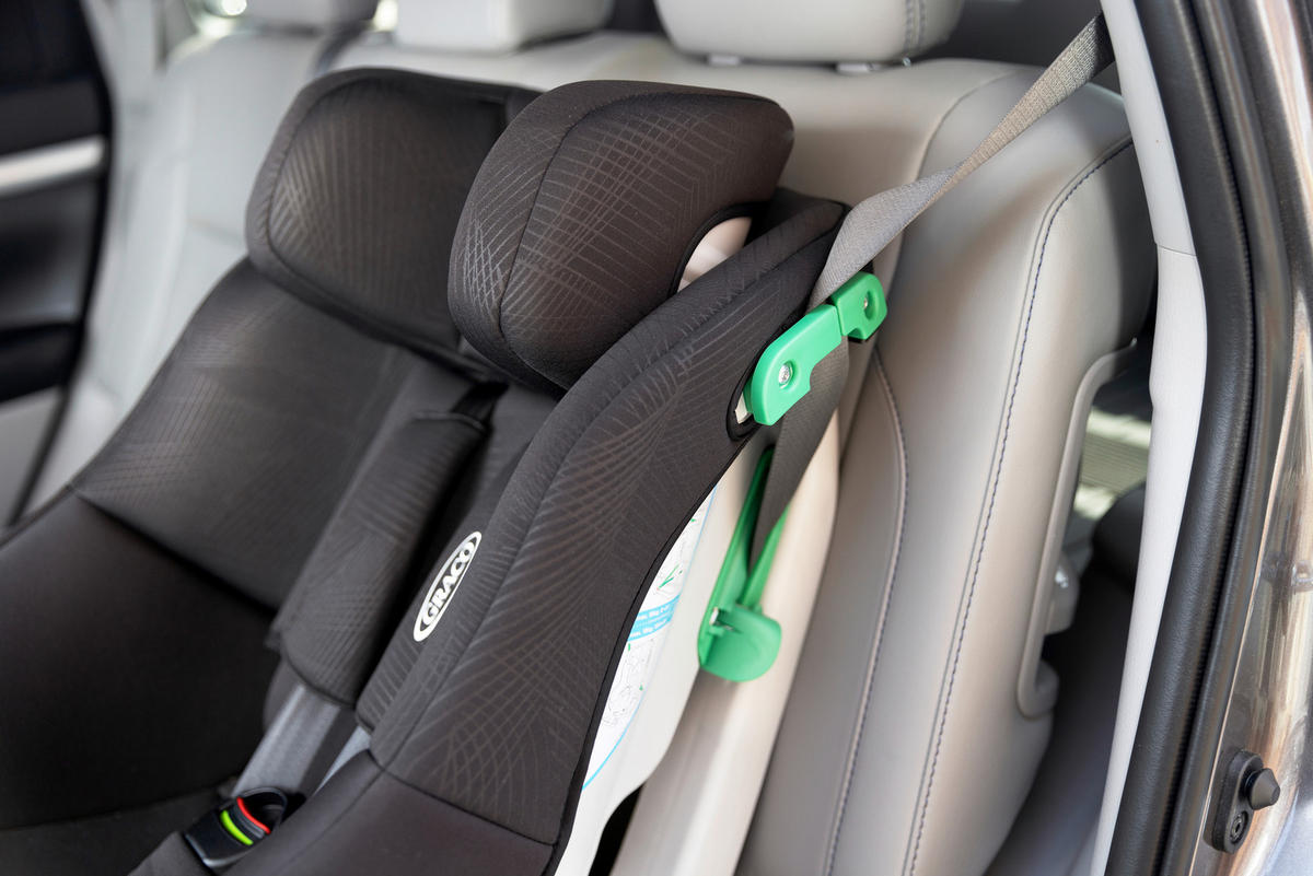 REBOARDER-KINDERSITZ Extend LX R129  - Schwarz, Basics, Kunststoff/Textil (50/43/63cm) - Graco