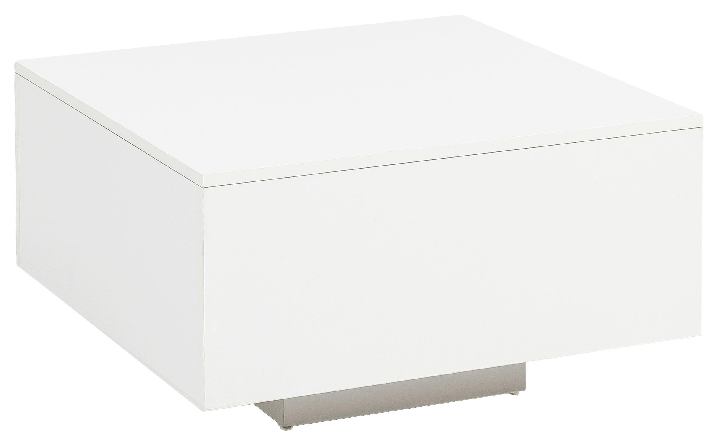 KLUB STOLIĆ bijela  drvni materijal  - bijela, Moderno, drvni materijal (60/60/35,5cm) - MID.YOU