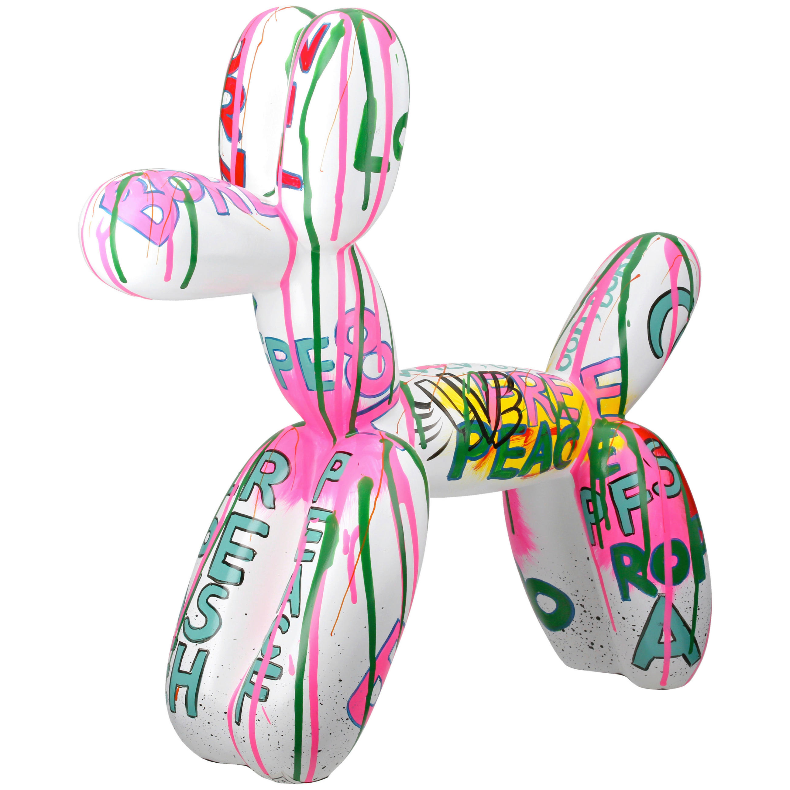 DEKOHUND - Multicolor, Trend, Kunststoff (41/40/13cm) - Ambia Home