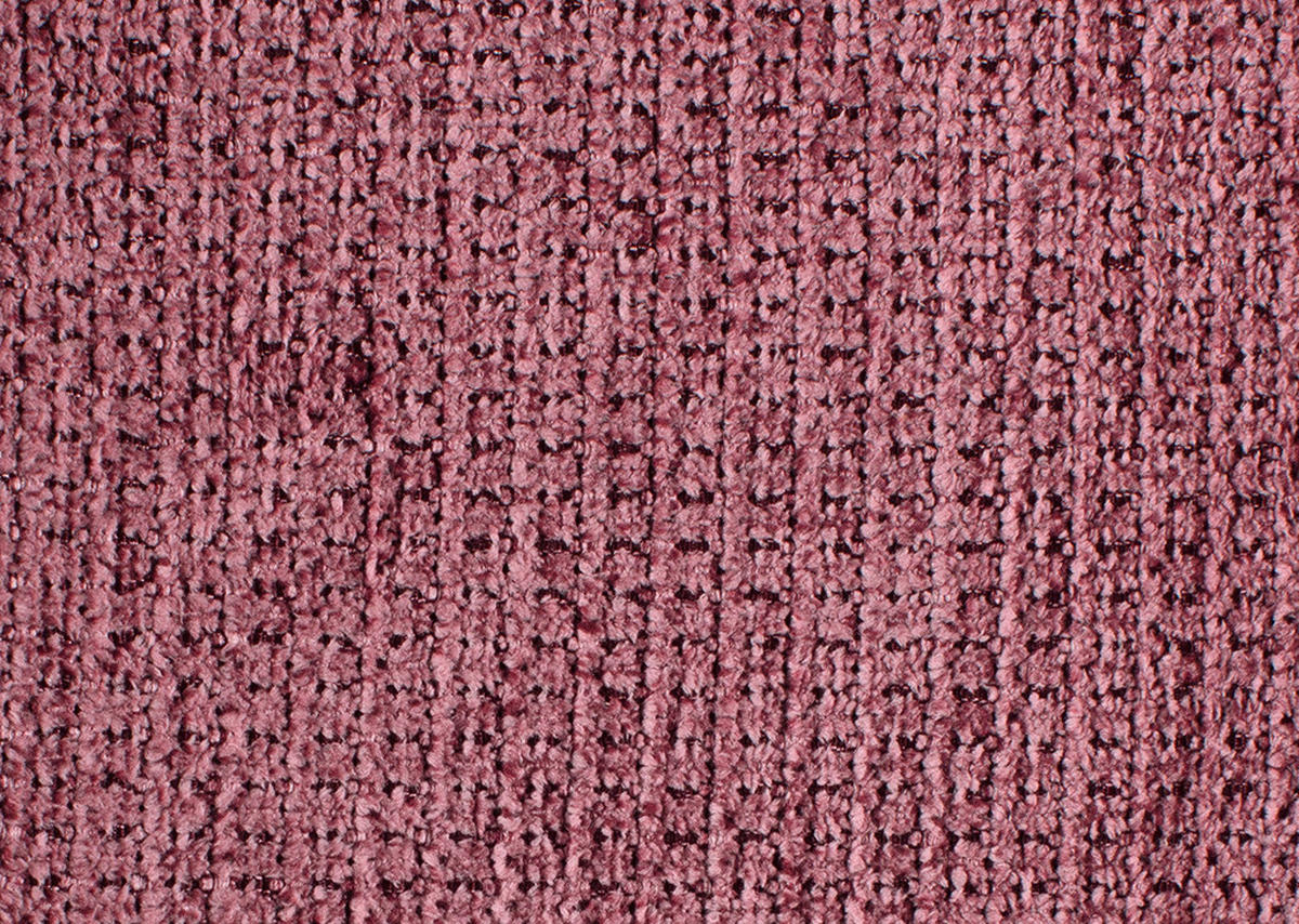 ECKSOFA in Flachgewebe Bordeaux  - Bordeaux/Schwarz, Design, Textil/Metall (174/297cm) - Beldomo Style