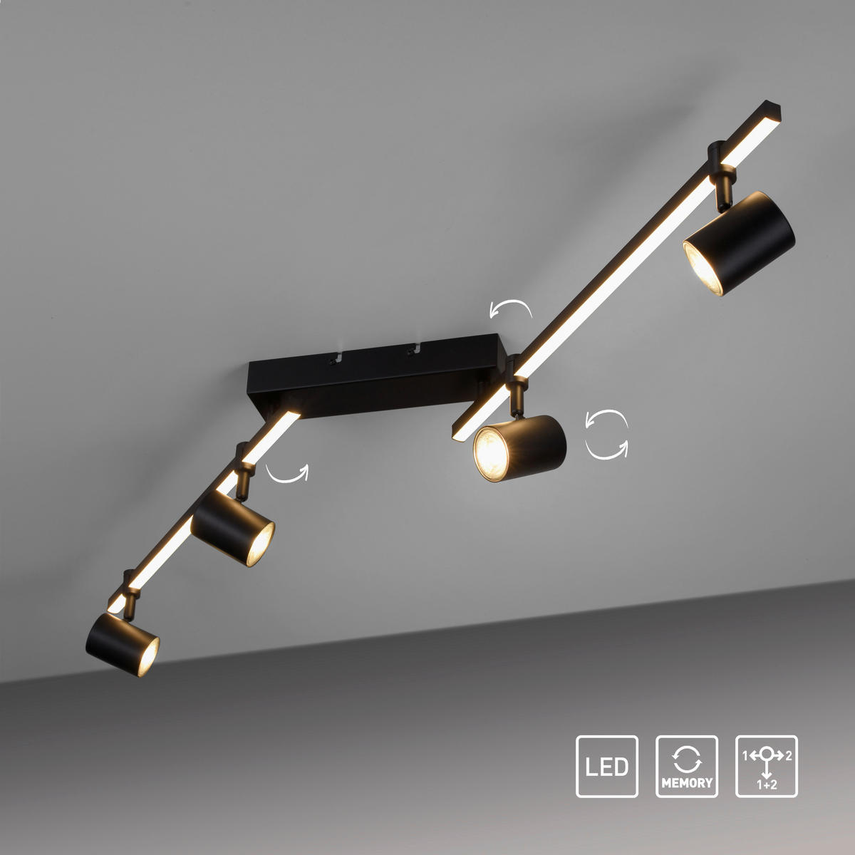 LED-STRAHLER 120/14/18 cm   - Design (120/14/18cm) - Paul Neuhaus