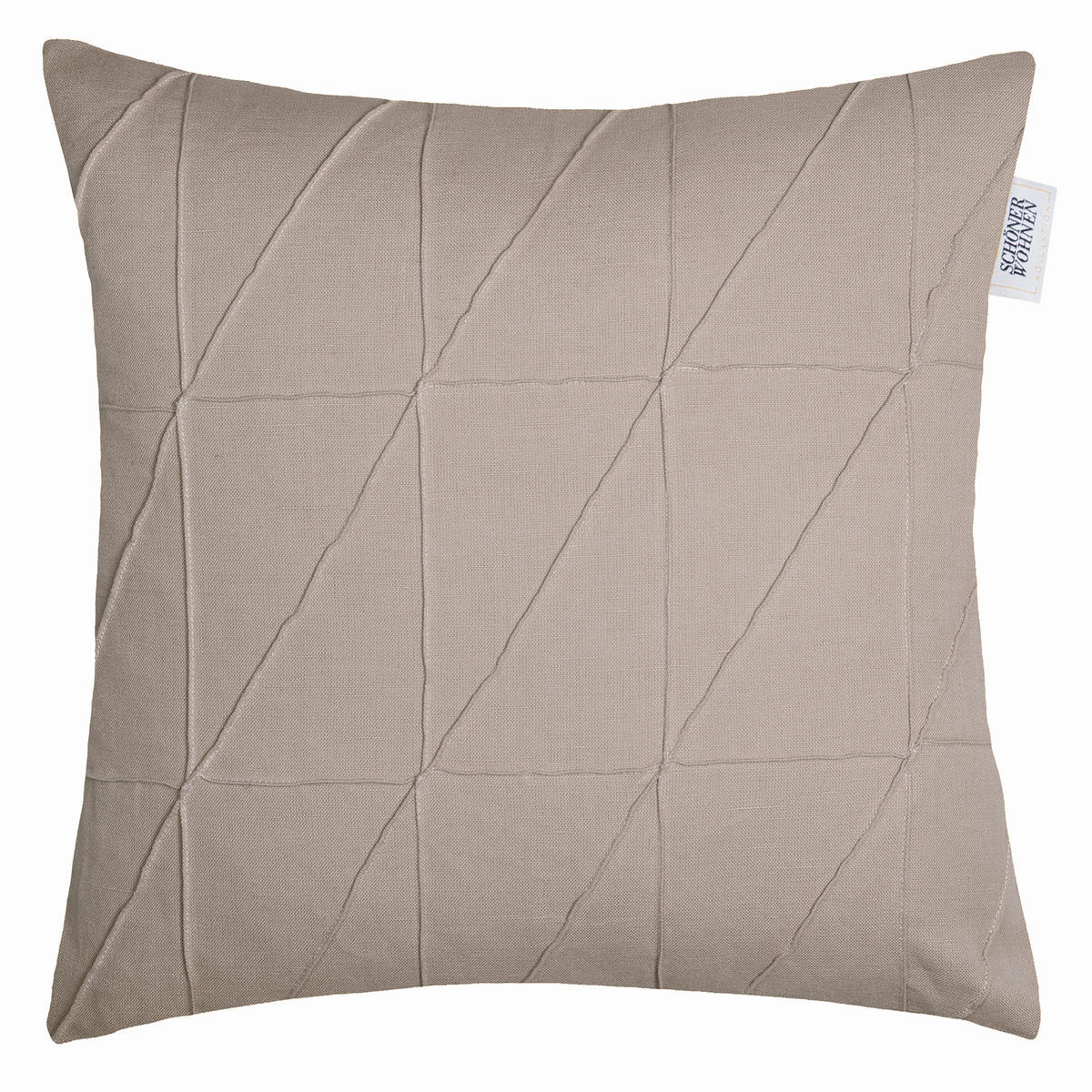 KISSENHÜLLE SW-Across 45/45 cm  - Altrosa, Basics, Textil (45/45cm) - Schöner Wohnen