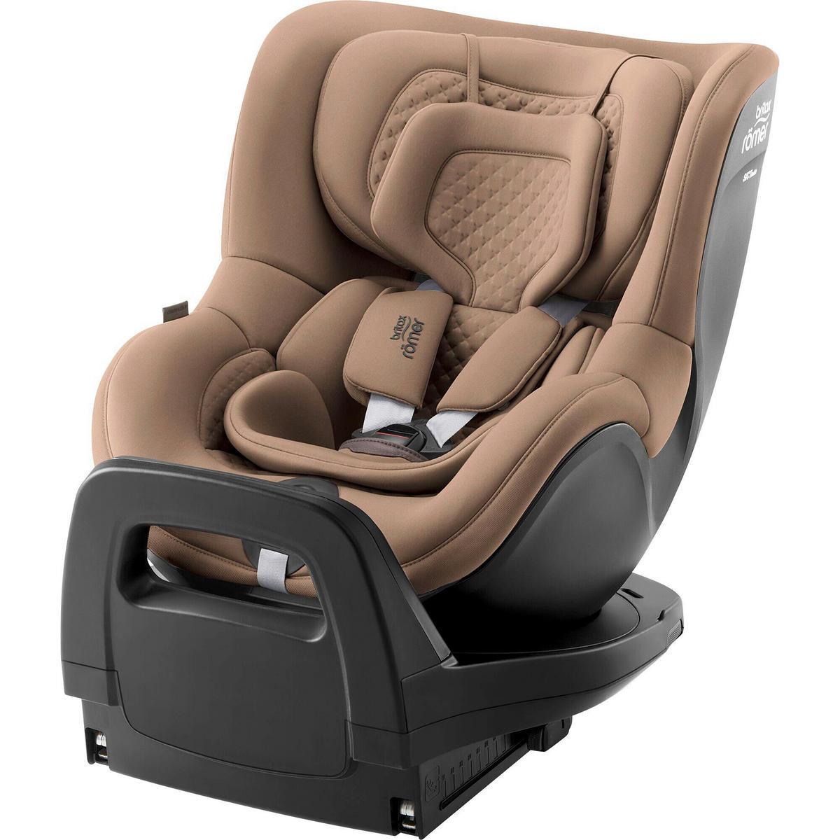 REBOARDER-KINDERSITZ Dualfix Pro M  - Cognac, Basics, Kunststoff/Textil (44/48/74cm) - Britax Römer