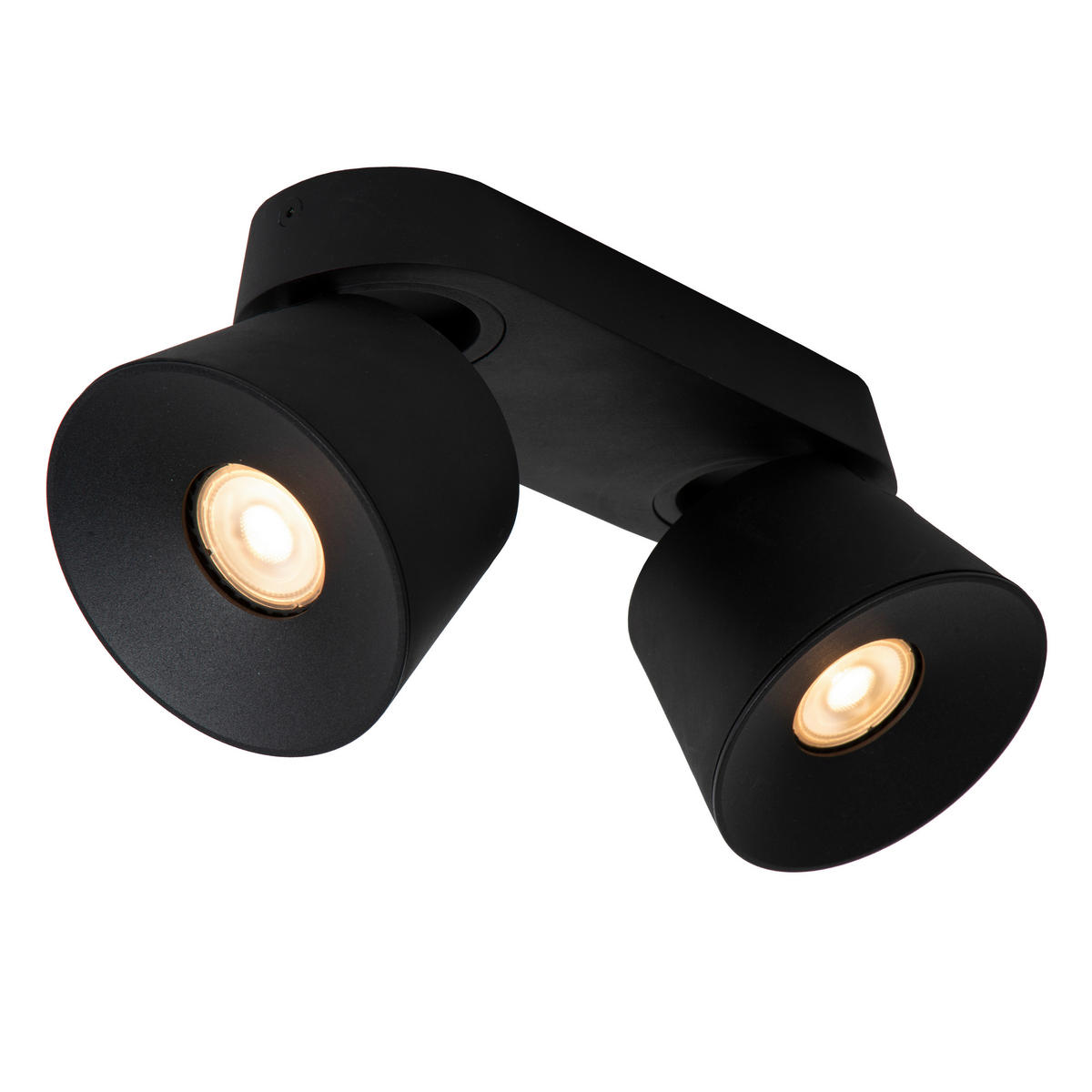 STRAHLER 22.5/10.5/9.8 cm   - Schwarz, KONVENTIONELL, Metall (22.5/10.5/9.8cm) - Lucide