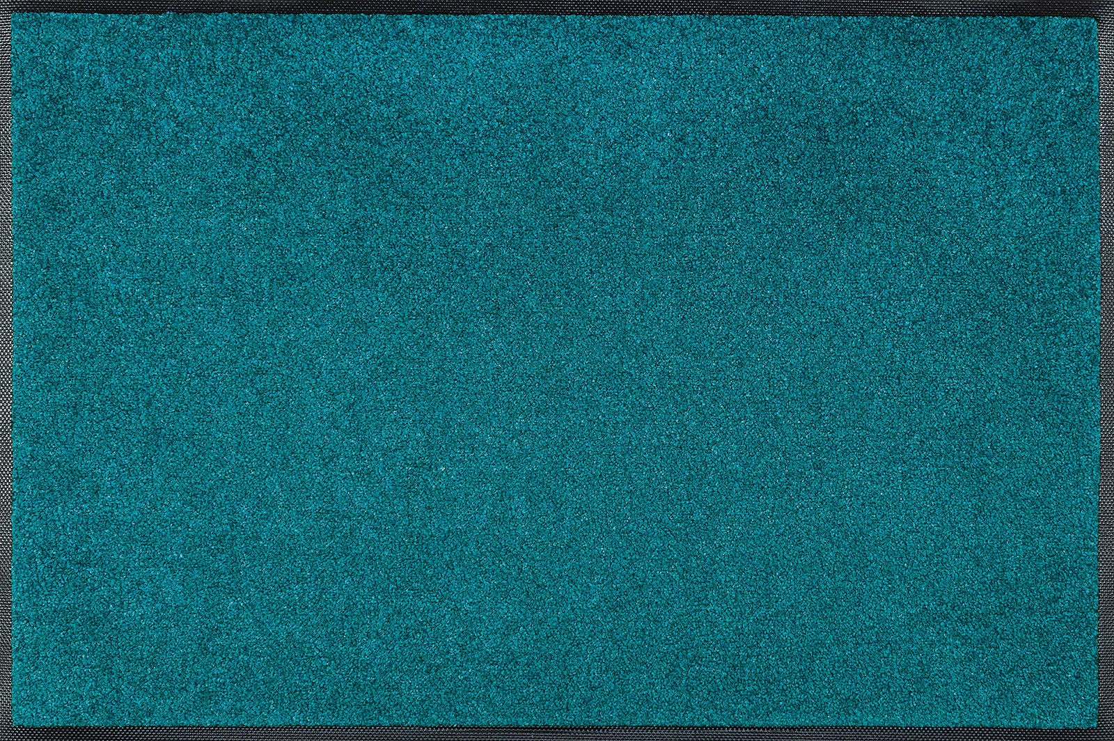 FUßMATTE  50/75 cm  Petrol  - Petrol, KONVENTIONELL, Kunststoff/Textil (50/75cm) - wash+dry