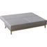 SCHLAFSOFA in Textil Grau - Grau, Design, Holz/Textil (194/89/90cm) - Novel SCHLAFSOFA in Textil Grau - Grau, Design, Holz/Textil (194/89/90cm) - Novel