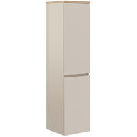 MIDISCHRANK 40,3/159,9/35 cm  - Sandfarben/Eichefarben, MODERN, Glas/Holzwerkstoff (40,3/159,9/35cm) - Celina Home