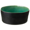 SCHÜSSEL RIVIERA   - Türkis/Schwarz, Basics, Keramik (24/10cm) - Costa Nova