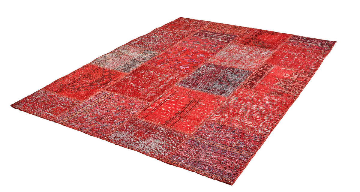 WEBTEPPICH 80/150 cm Rot  - Rot, Basics, Textil (80/150cm) - Obsession