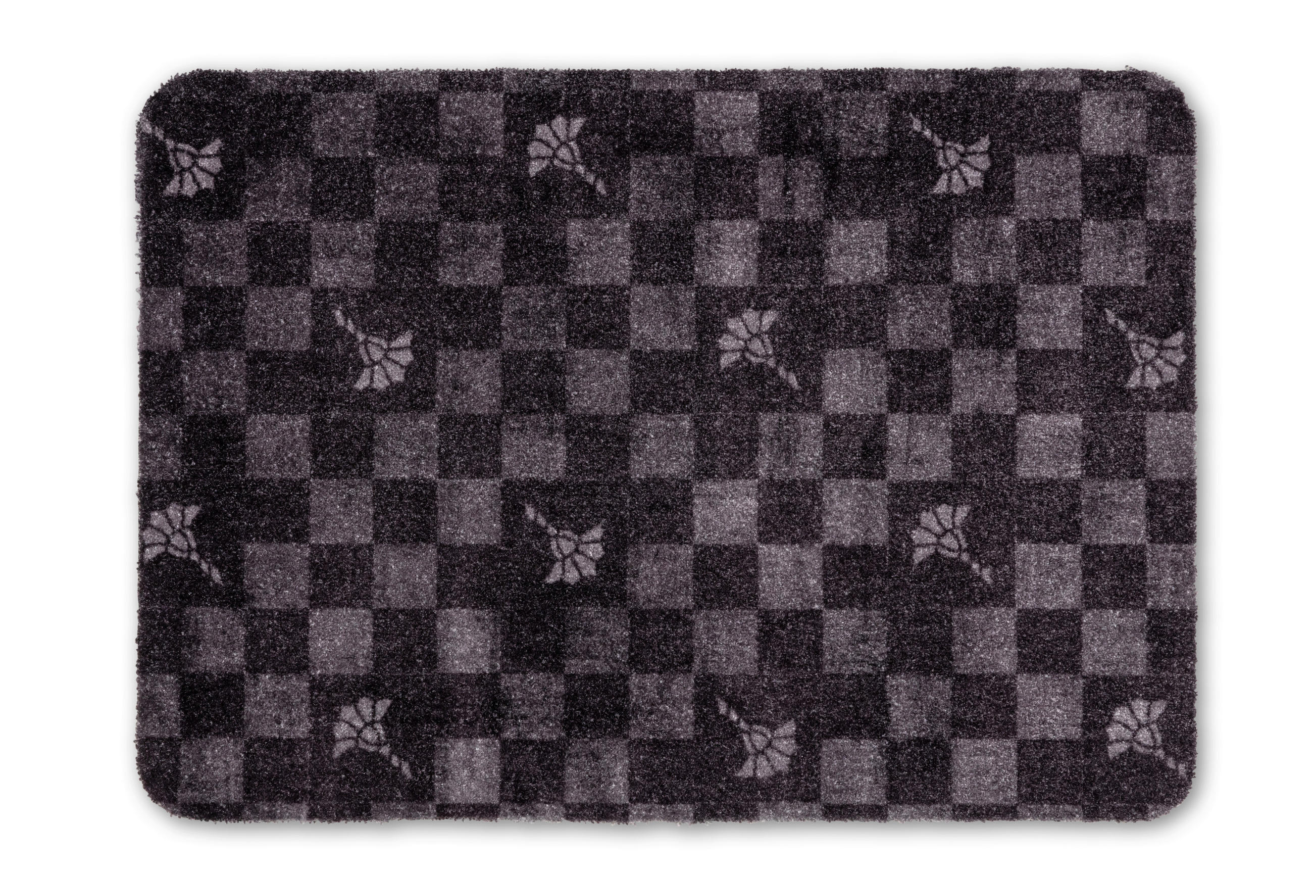 Joop! FUßMATTE Cornflower Piazza Anthrazit 67x110 cm