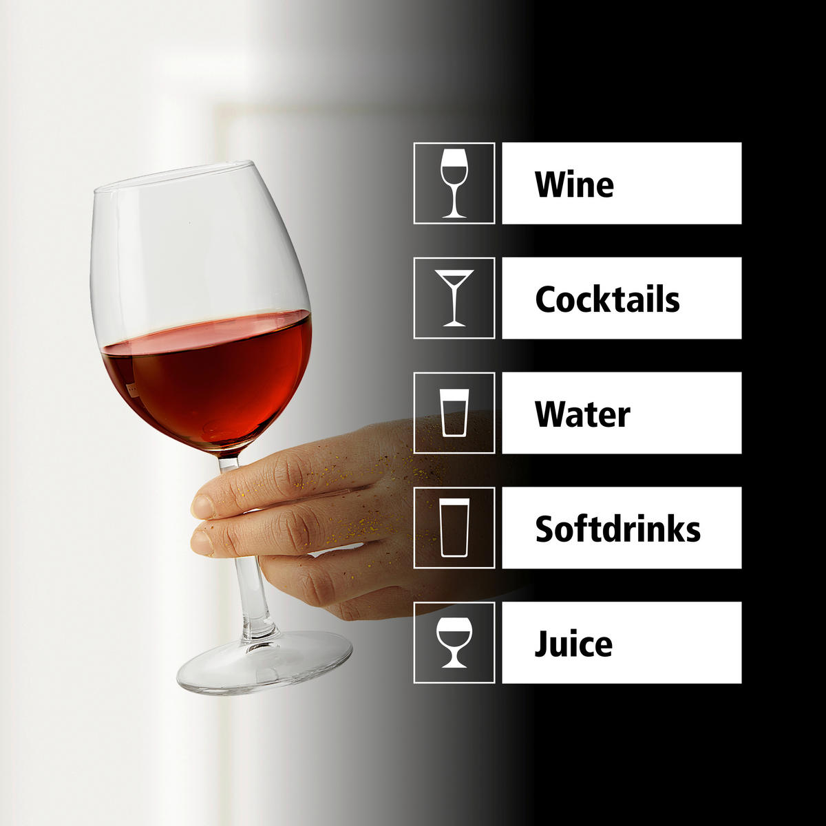 GLÄSERSET PERCEPTION  12-teilig  - Klar, Basics, Glas (10/22,5cm)