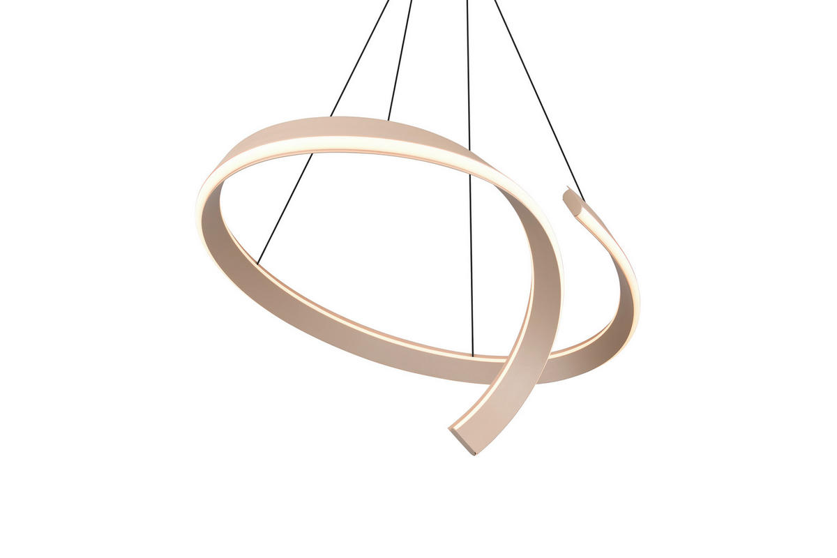 LED-HÄNGELEUCHTE CIRONDA 81/200/55 cm  - Beige, Design, Metall (81/200/55cm) - Cinque