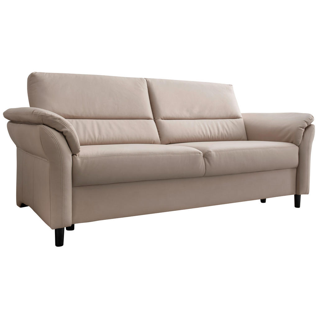 Thumbnail - Livetastic 3-Sitzer-Sofa, Beige, Textil, Buche, 192x90x89 cm, Made in EU, Rücken echt, Armteil links, rechts, Wohnzimmer...