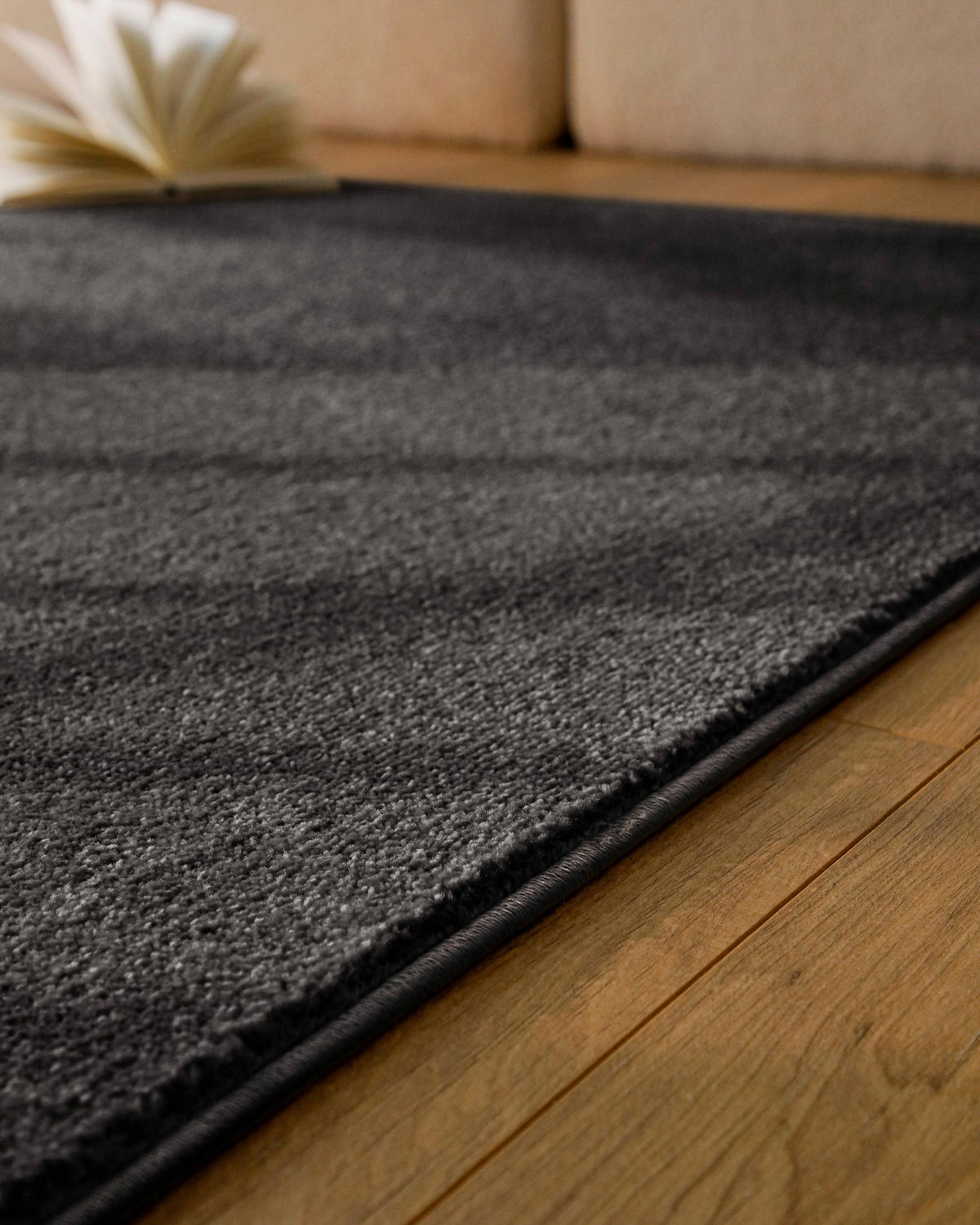 WEBTEPPICH  Wohnzimmer 200/290 cm Vegas Anthrazit rechteckig  - Anthrazit, KONVENTIONELL, Textil (200/290cm) - Esprit