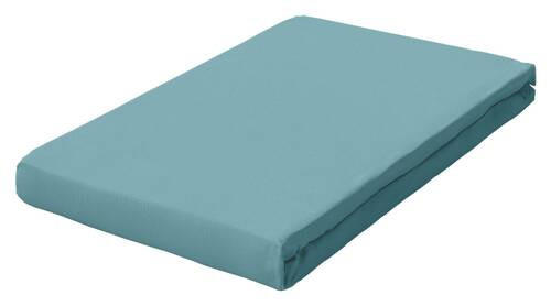 BOXSPRING-FIXLEINTUCH - Petrol, Basics, Textil (100/220cm) - Schlafgut