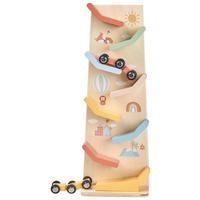 KUGELBAHN OLI  - Multicolor, Natur, Holzwerkstoff/Kunststoff (11/30,5/9cm) - Avelia