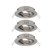 DECKENLEUCHTE   8,4 cm   - Alufarben, Basics, Metall (8,4cm) - Paulmann