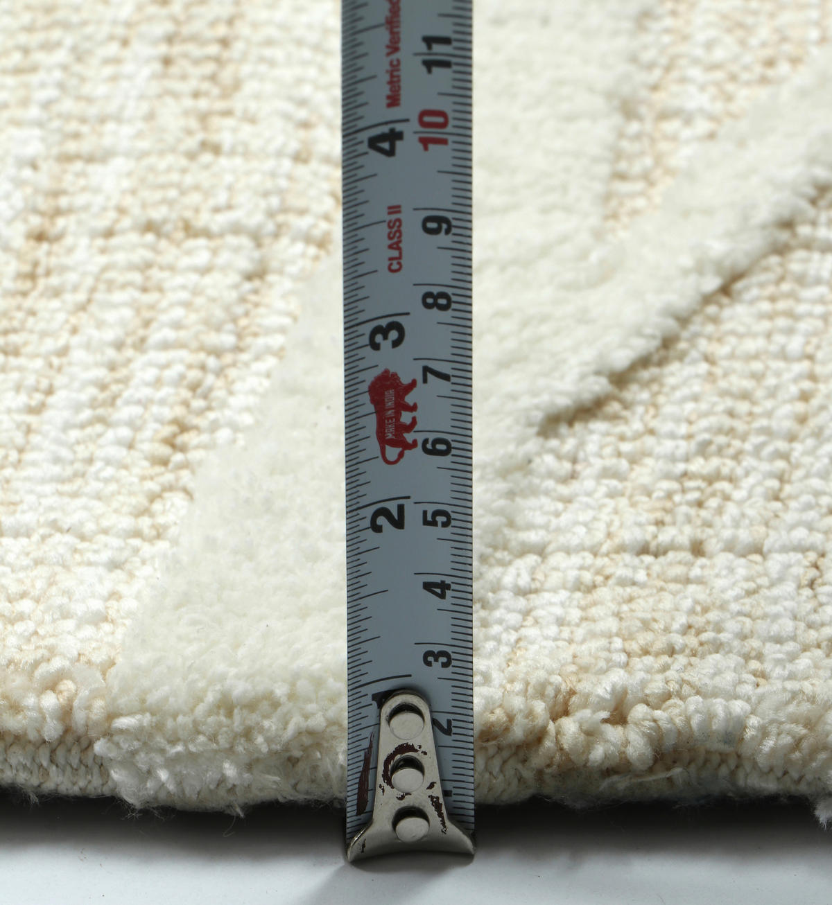 TEPPICH 190/290 cm Verona Weiß, Beige  - Beige/Weiß, Basics, Textil (190/290cm)