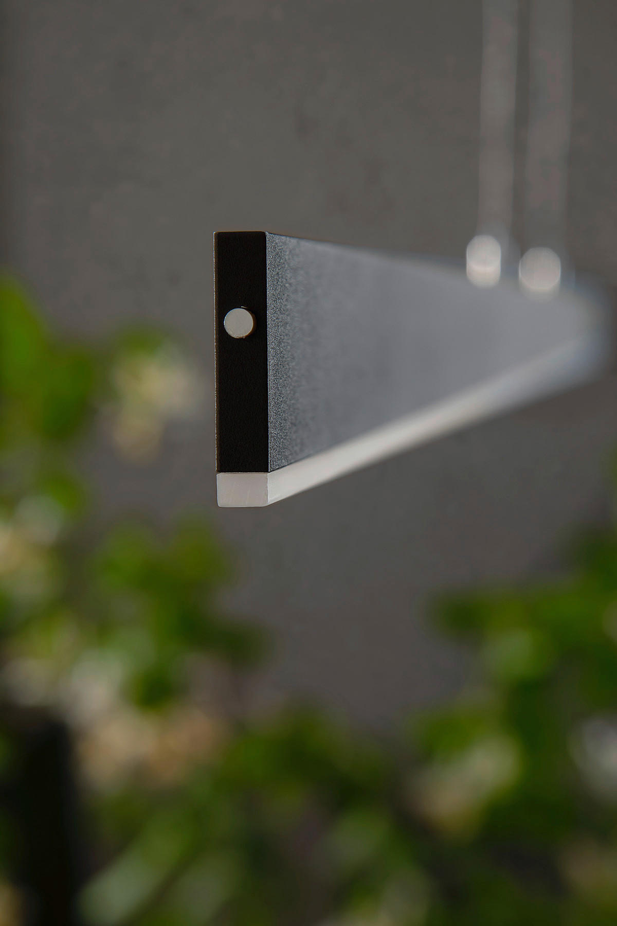 LED-HÄNGELEUCHTE Straight  - Schwarz/Nickelfarben, Basics, Metall (140/90-150cm) - Schöner Wohnen
