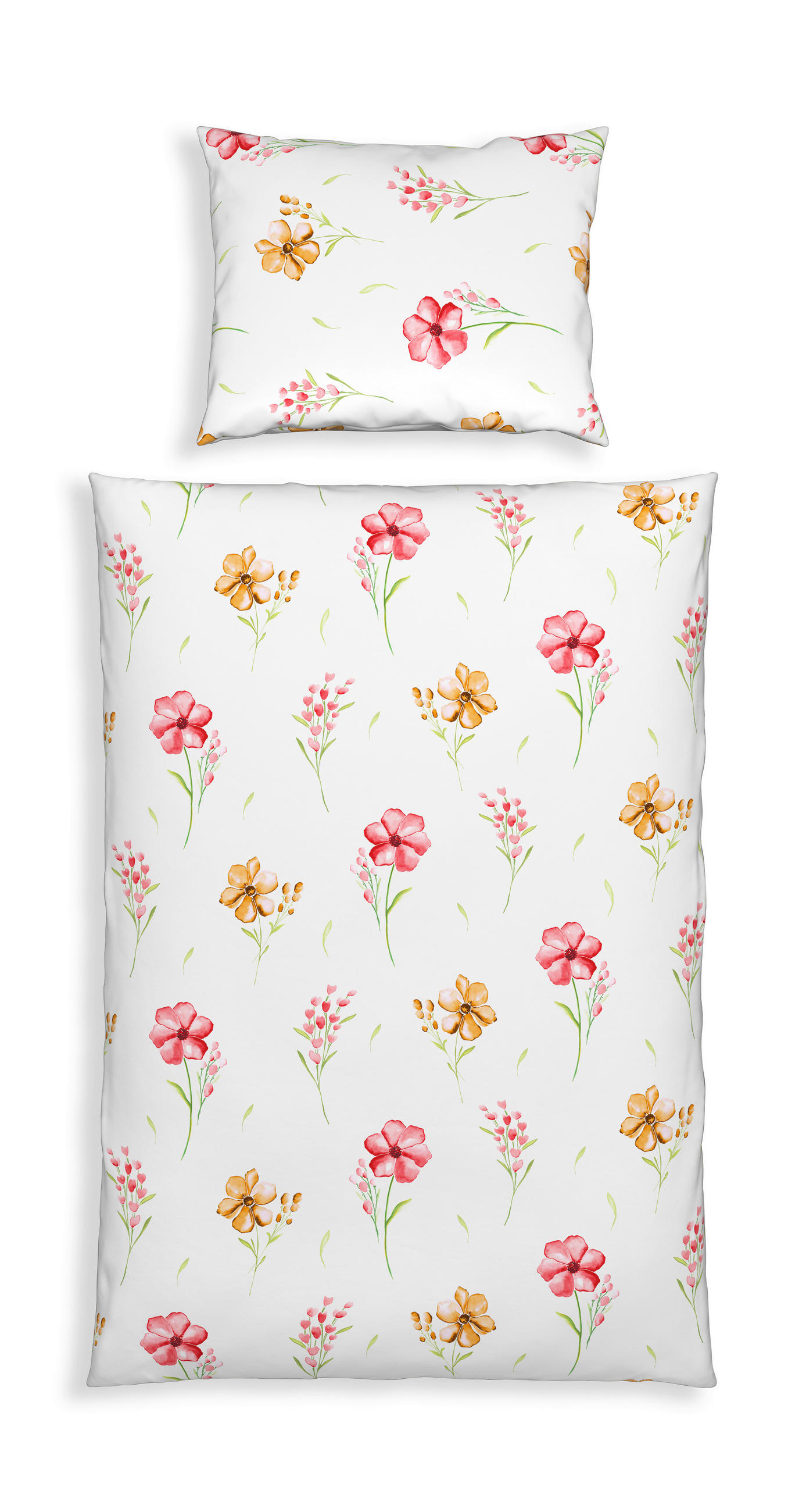 Seersucker Bettwäsche 140x200 Cm Tamina Multicolor