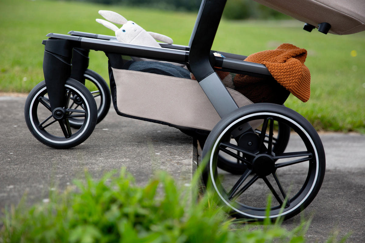 KINDERWAGEN  Day 5  Forest Green  - Olivgrün/Grau, Basics, Textil/Metall (94/60/113cm) - Joolz