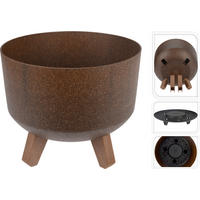 KVĚTINÁČ NA KVĚTINY textil, 14/24/24 cm - vícebarevná, Basics, textil (14/24/24cm)