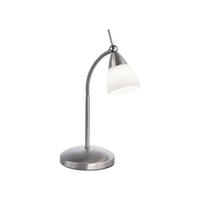 LED-TISCHLEUCHTE 30/29.5/45 cm   - Edelstahlfarben, Basics, Glas/Metall (30/29.5/45cm) - Paul Neuhaus