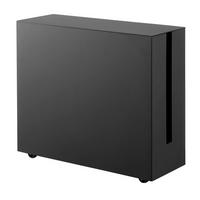 AUFBEWAHRUNGSBOX 15/40/34.5 cm  - Schwarz, Basics, Metall (15/40/34.5cm)