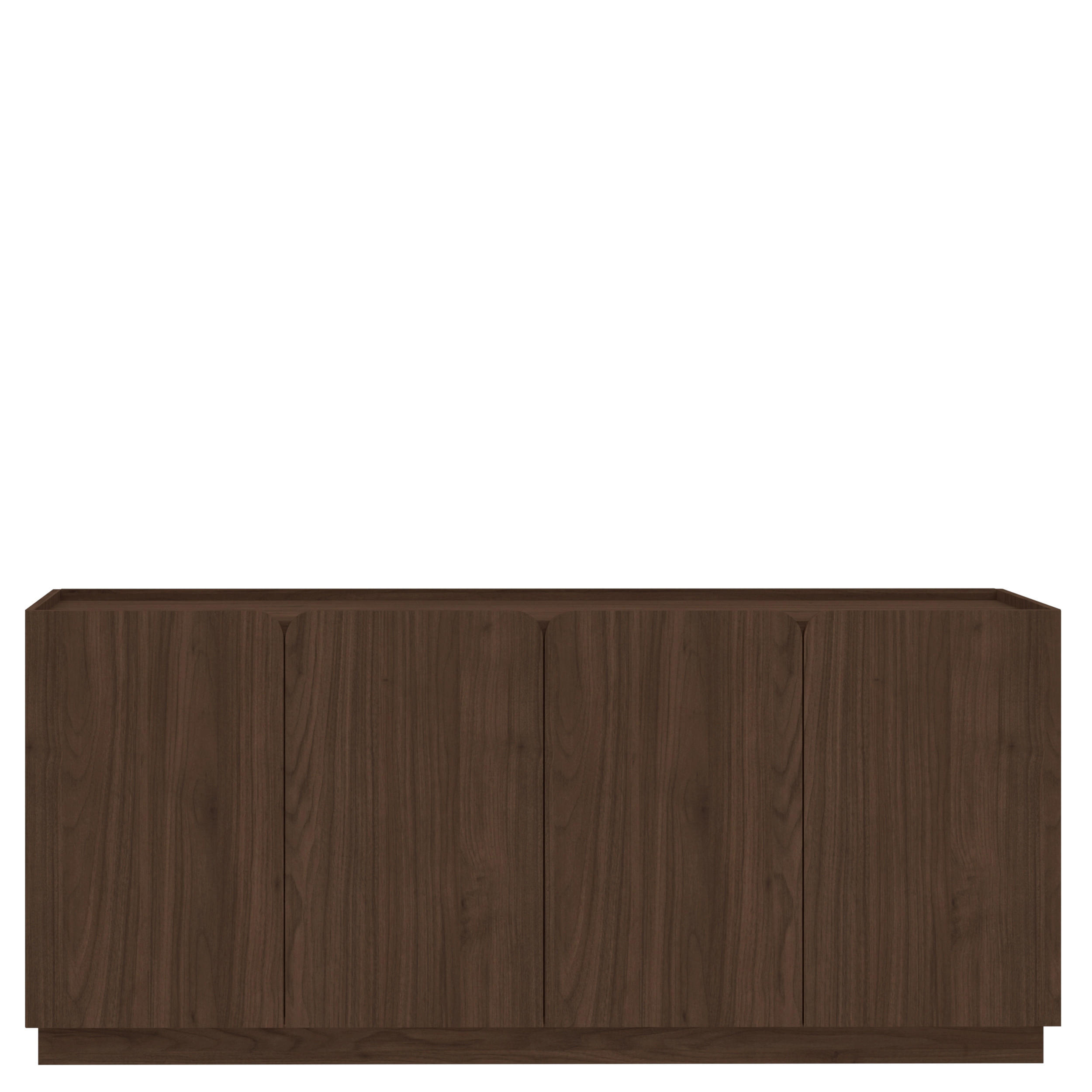 KOMMODE , 180/85,5/40 cm,  - Walnussfarben, Design, Holzwerkstoff (180/85,5/40cm) - MID.YOU