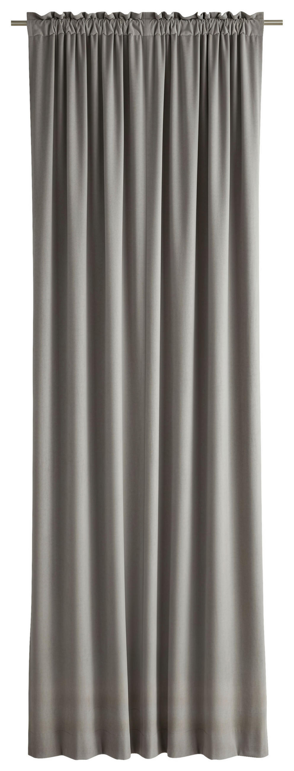 Draperie Confecționată obscuritate  - taupe, Basics, textil (140/245cm)